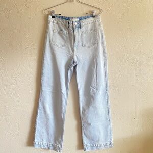 Mango Patch Pocket Jeans